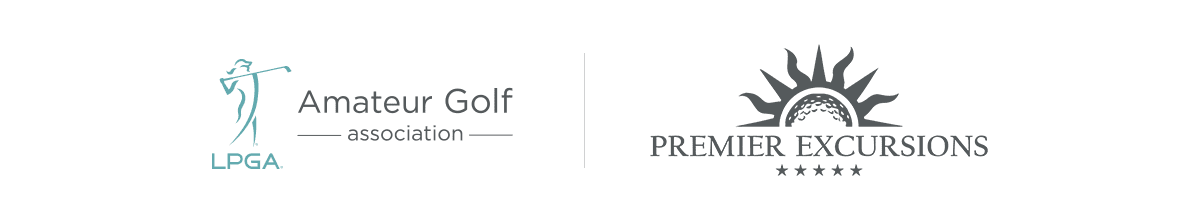 lpga amateurs and premier excursions logos