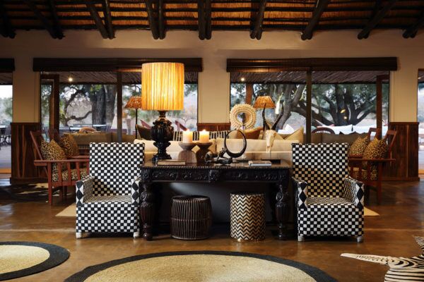 Mala Mala lodge lounge