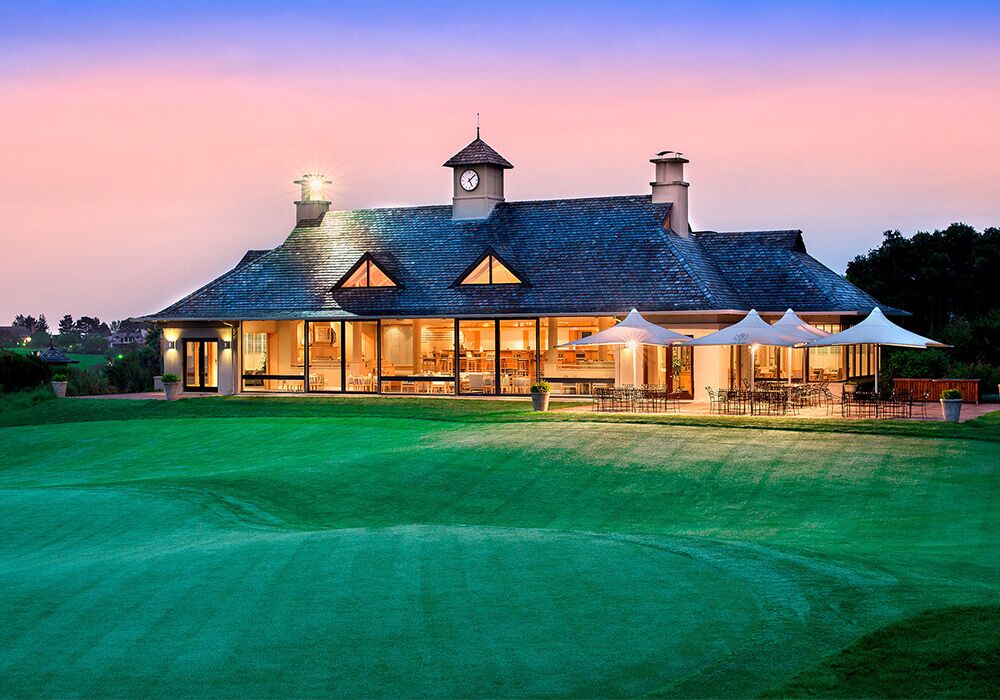 Golfing in Africa at Links golf course in South Africa