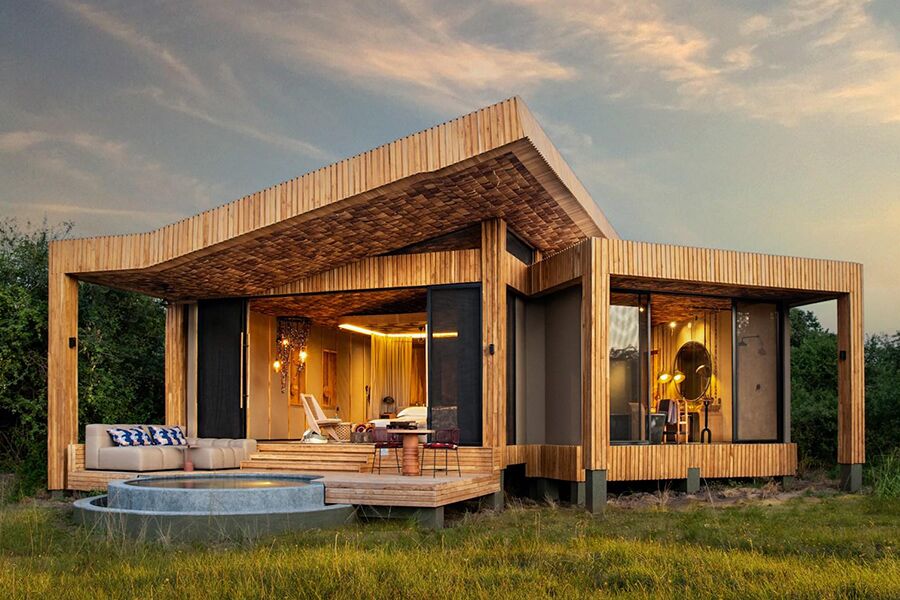 luxury, private accommodation