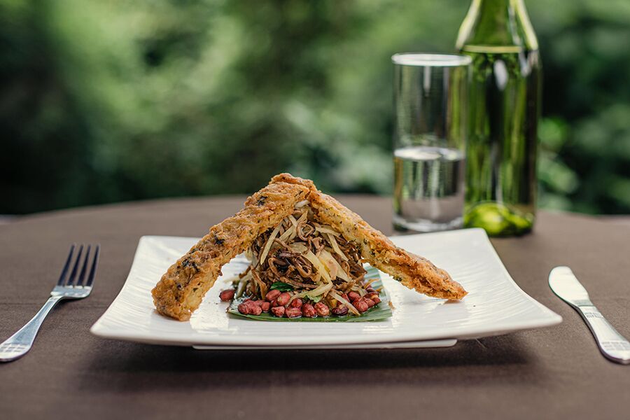 fine dining cuisine in local restaurant in Kigali while on a luxury safari with Premier Africa