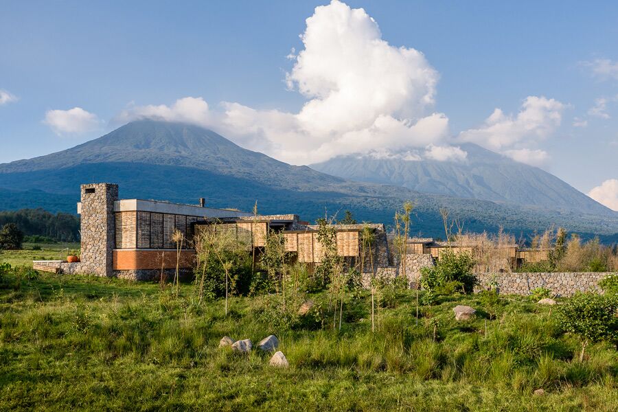 external of luxury accommodation at Singita kwitonda Lodge exterior