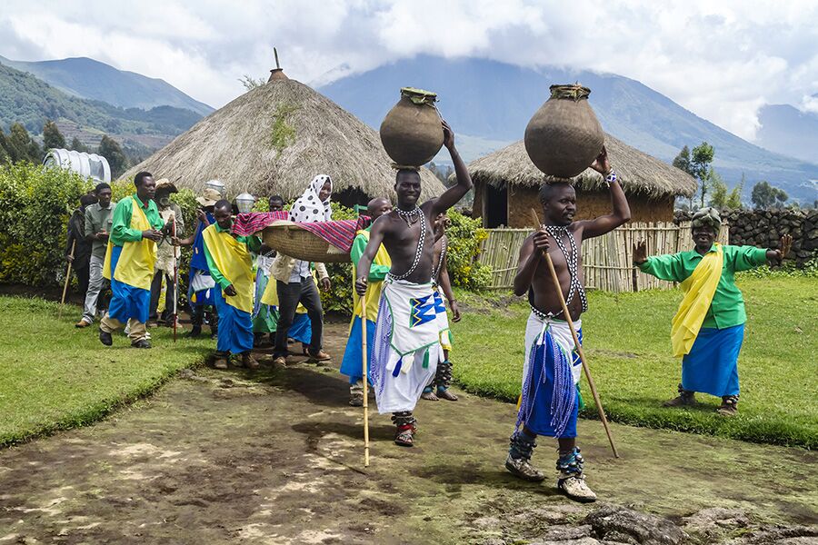 Cultural experience with locals while on a luxury safari tour in Uganda