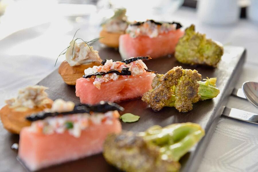 Luxury accommodation with private dining area on luxury safari with Premier Africa in Zambia.