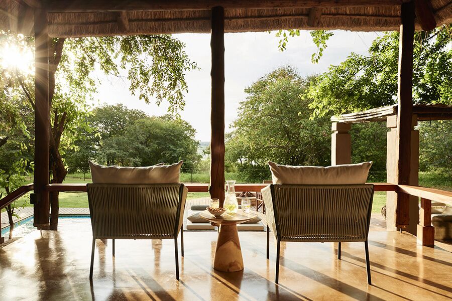 Private, fine dining with game viewing at luxury accommodation in Chobe National Park, Botswana